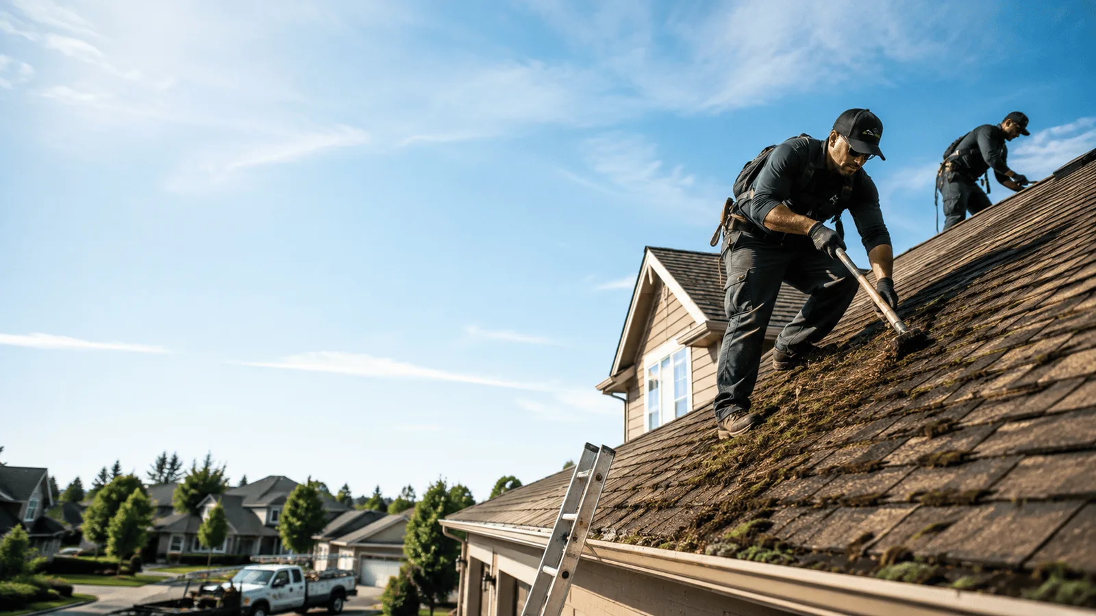 Roof Moss Removal in Stone Harbor, NJ near me
